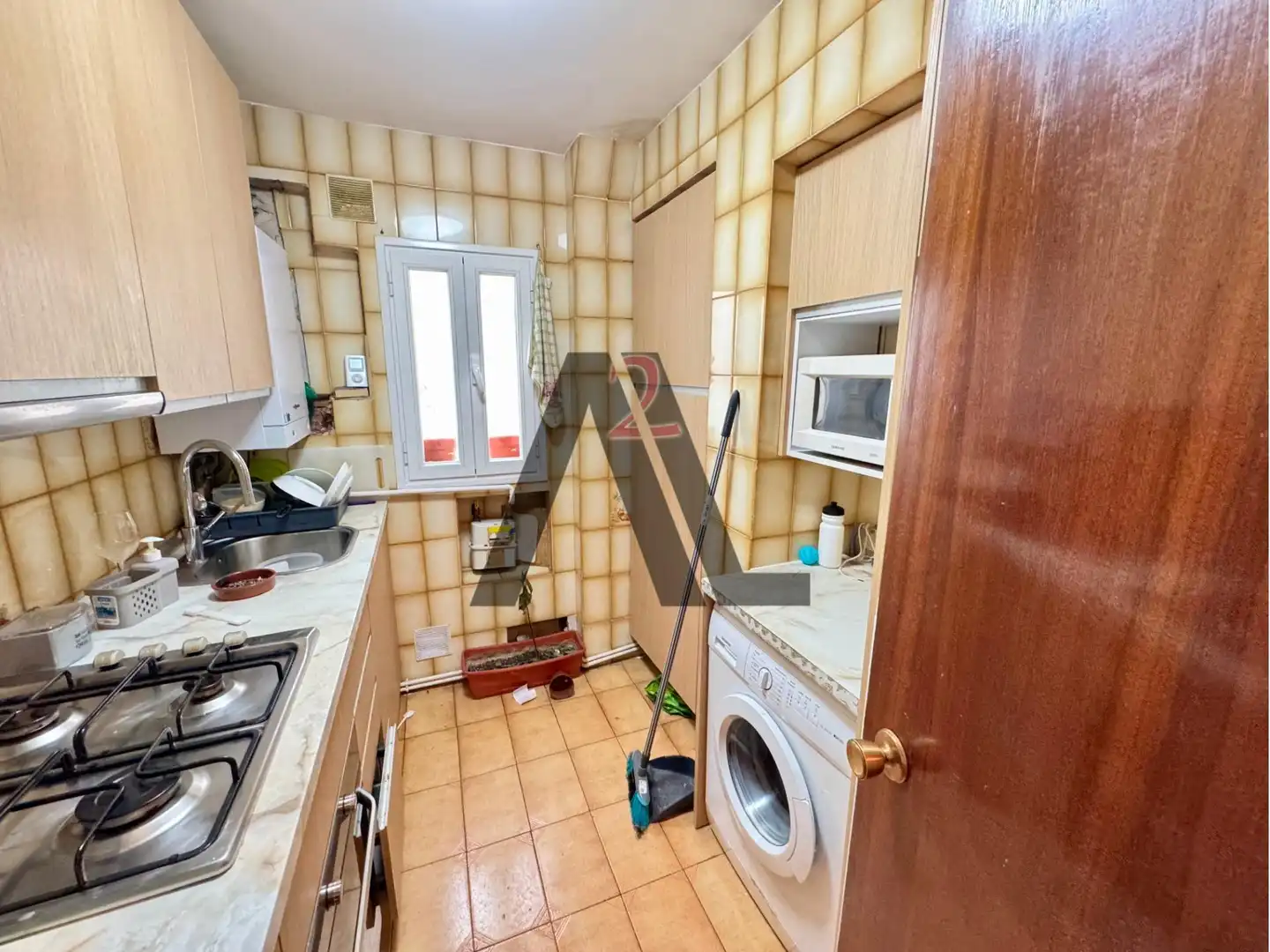 Kitchen of Flat for rent in Madrid  with Heating