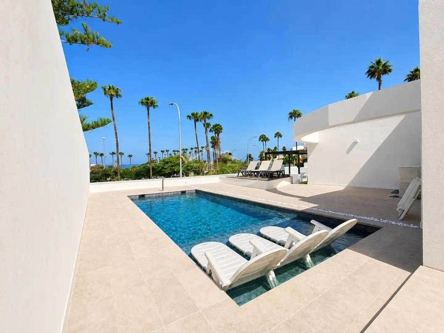 Swimming pool of Houses for sale in Adeje  with Air Conditioner, Private garden and Terrace