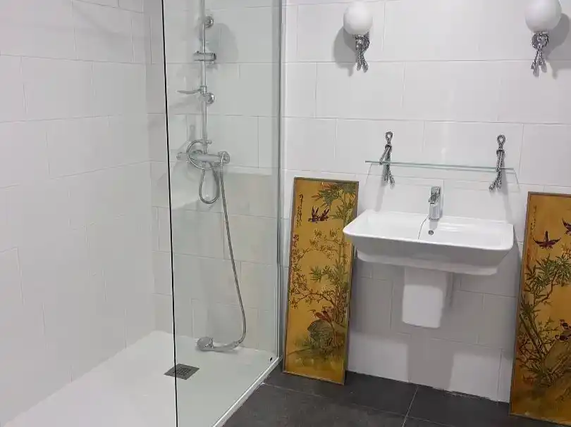 Baño de Casa o chalet en venta en Galapagar con Aire acondicionado, Piscina y Balcón