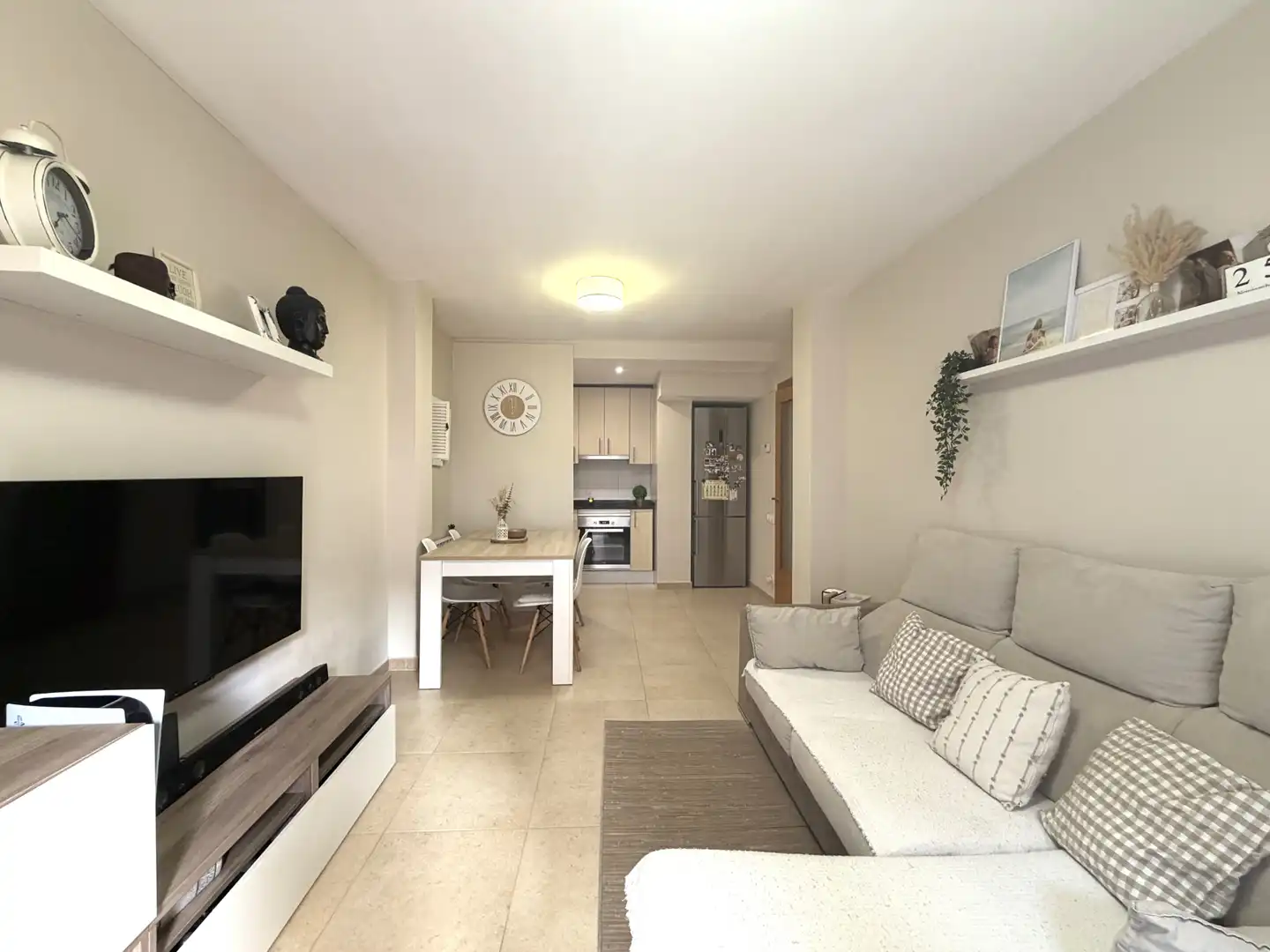 Sala de estar de Piso en venta en Rubí con Aire acondicionado, Calefacción y Terraza