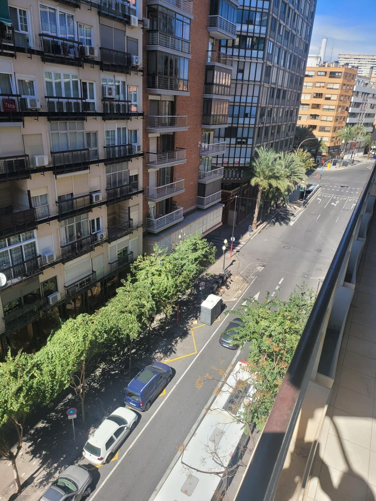 Vista exterior de Pis de lloguer en Alicante / Alacant amb Calefacció i Terrassa