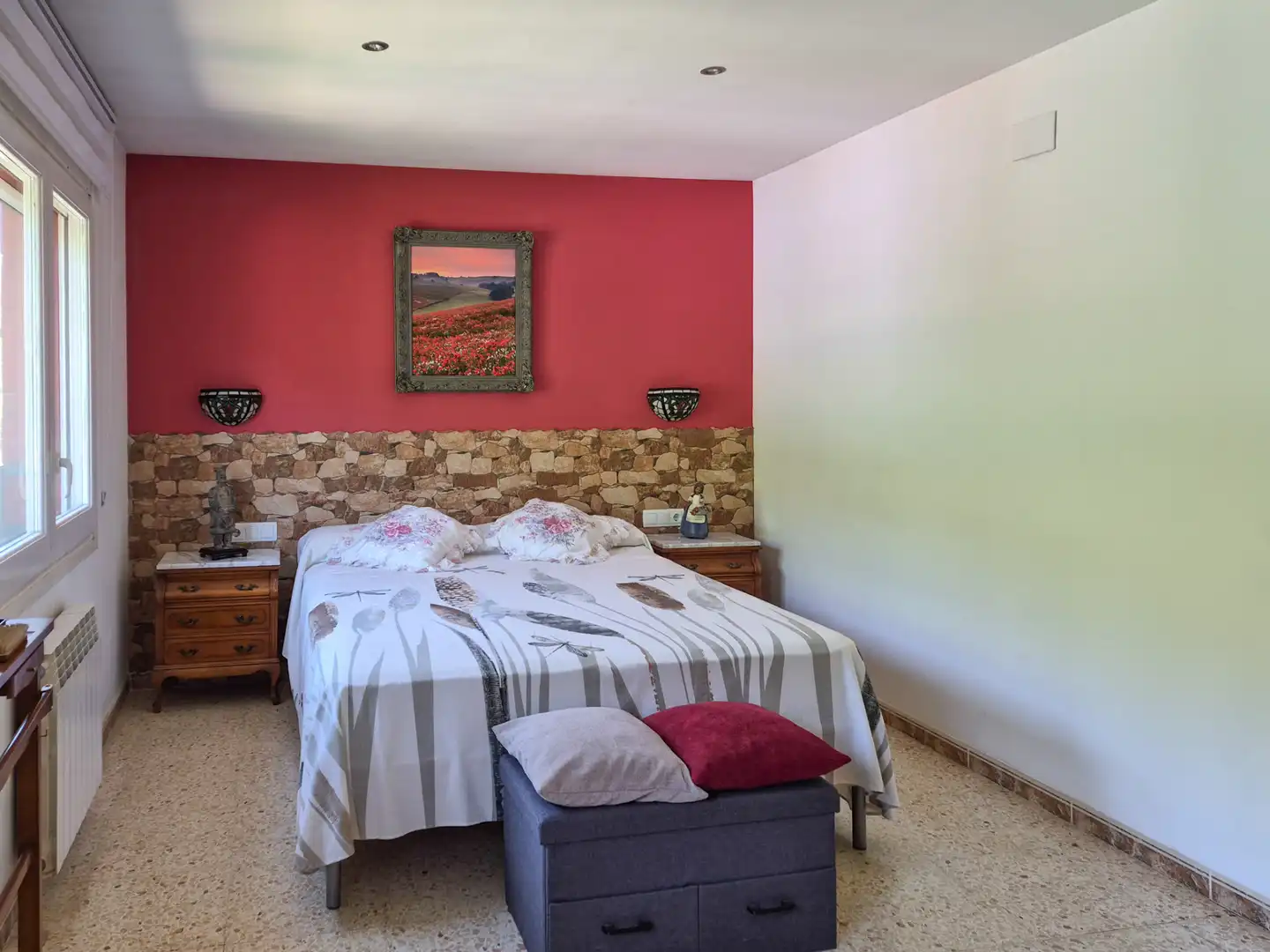 Dormitori de Casa adosada en venda en Ripoll amb Calefacció, Jardí privat i Terrassa