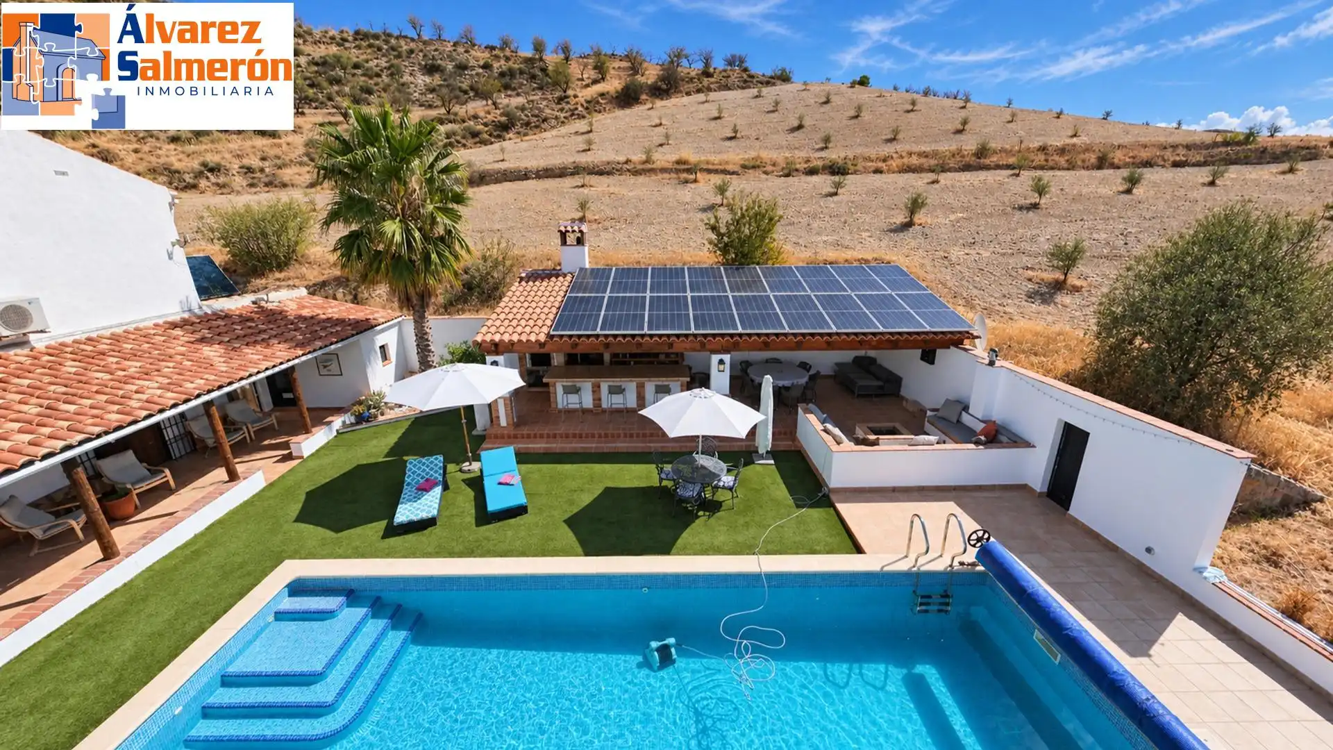 Villa con piscina in vendita a Santa Cruz del Comercio, imagen 11