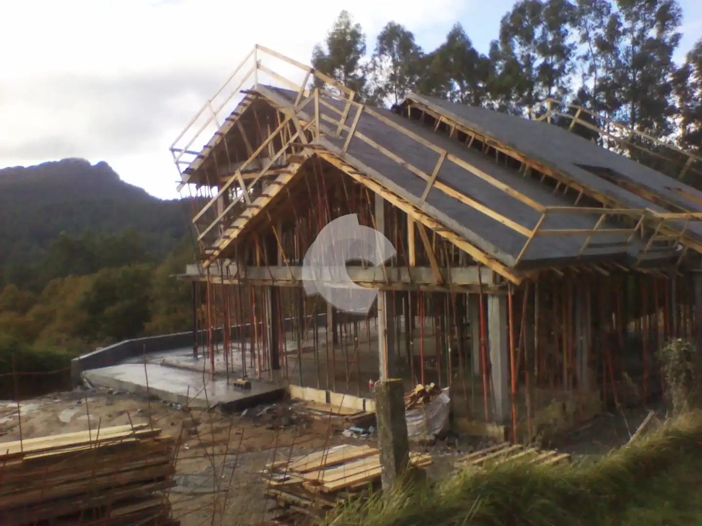 Vista exterior de Casa o chalet en venta en Vigo 
