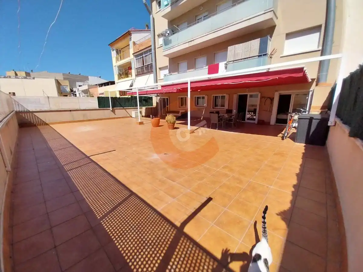 Terrace of Flat for sale in El Vendrell  with Air Conditioner, Heating and Parquet flooring