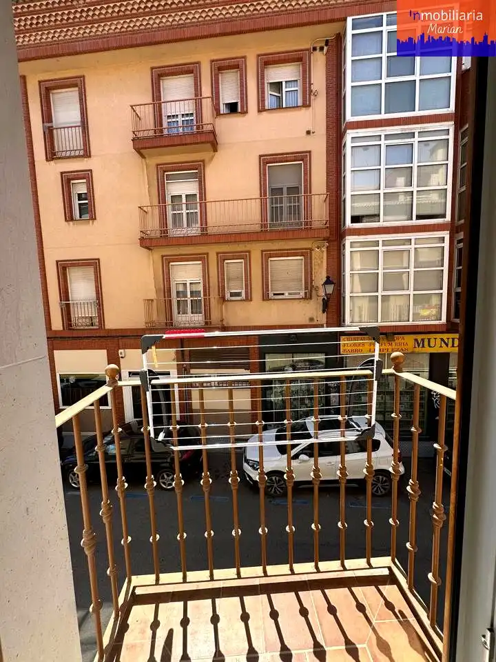 Balcony of Flat for sale in Aranda de Duero  with Heating, Terrace and Furnished
