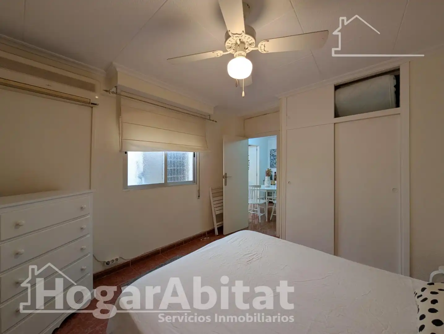 Schlafzimmer von Wohnung zum Verkauf in Santa Pola mit Klimaanlage, Heizung und Möbliert