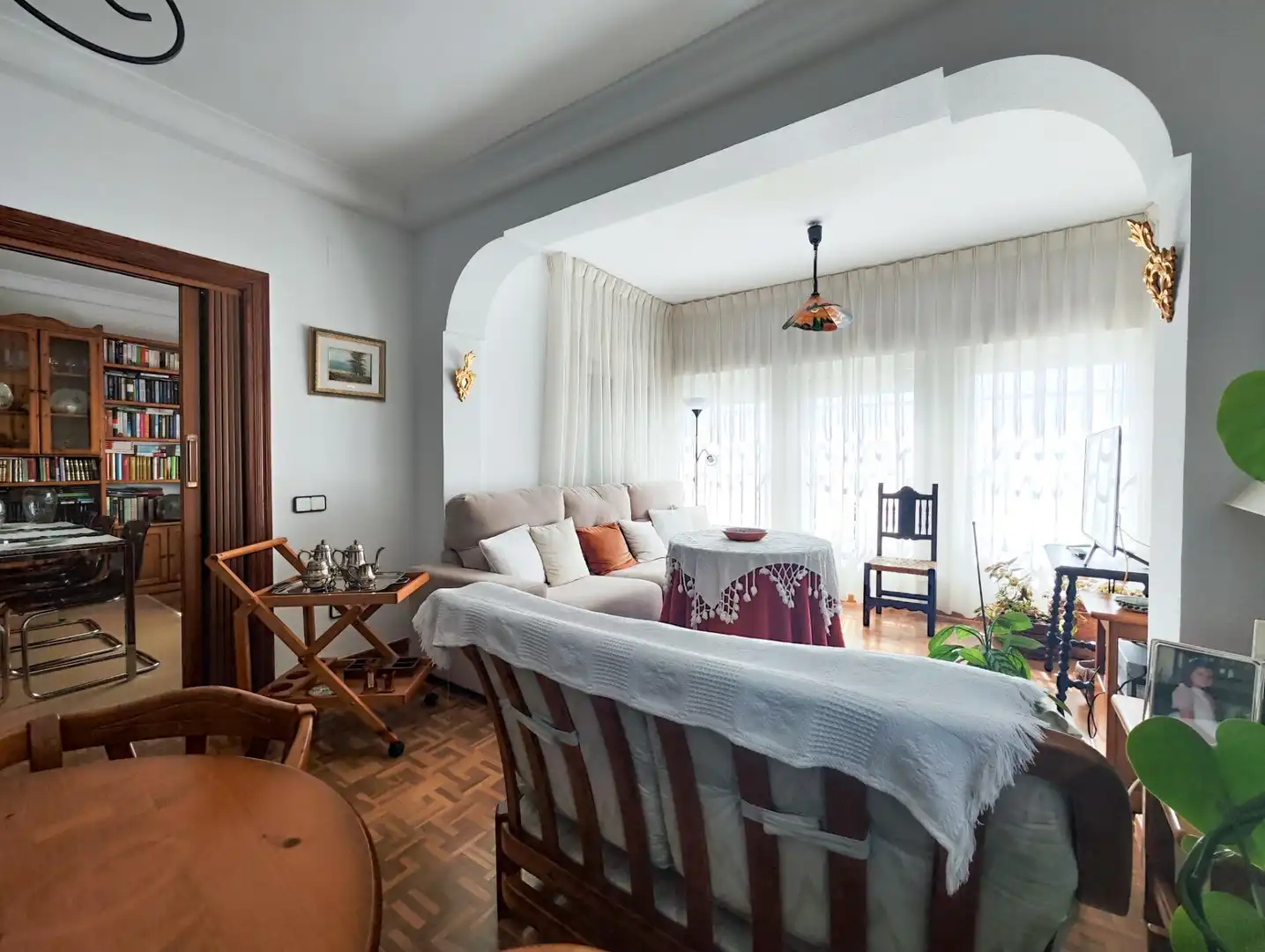 Living room of Houses for sale in Puertollano  with Air Conditioner, Heating and Private garden