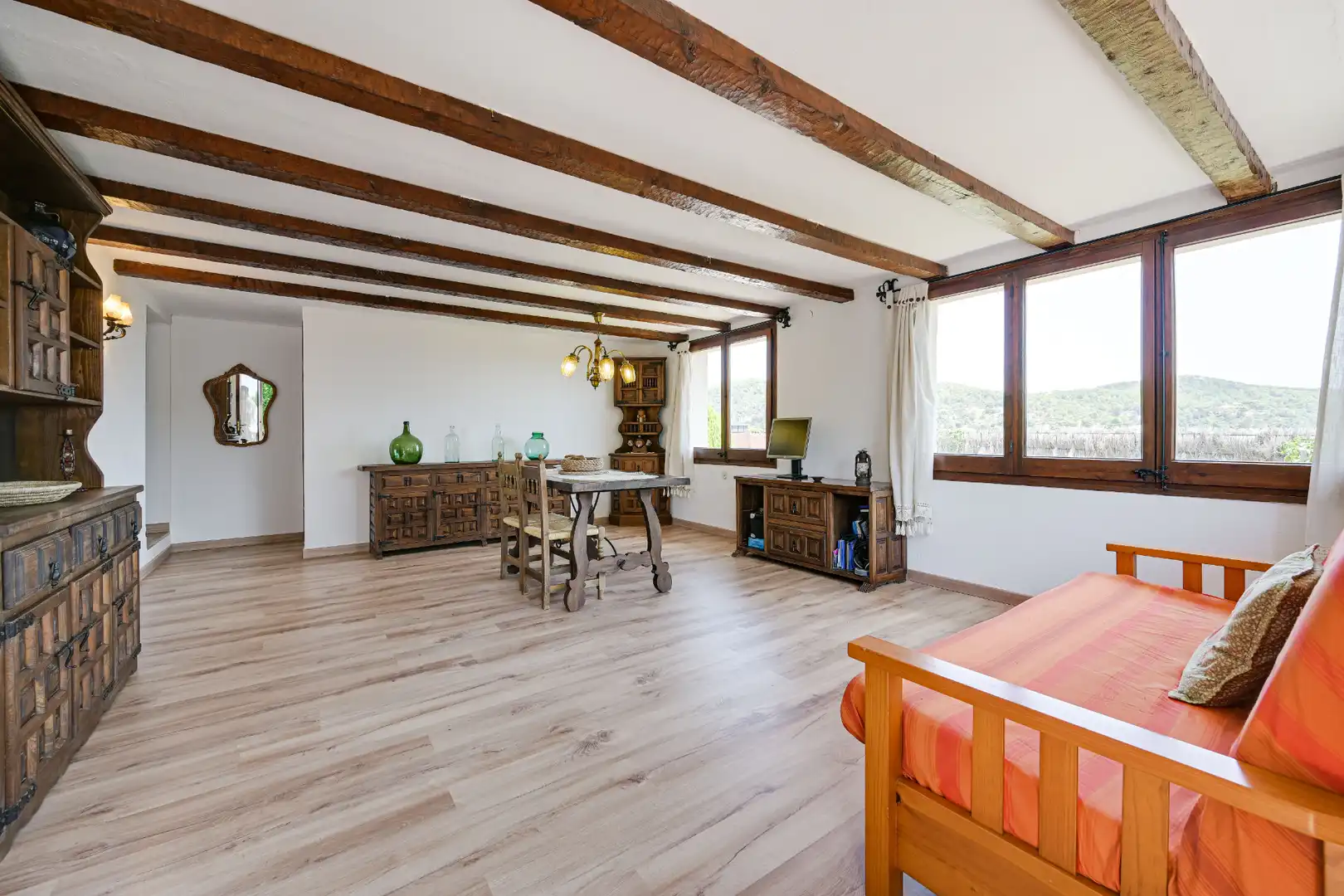 Sala d'estar de Casa o xalet en venda en Vall-llobrega amb Aire condicionat, Calefacció i Jardí privat