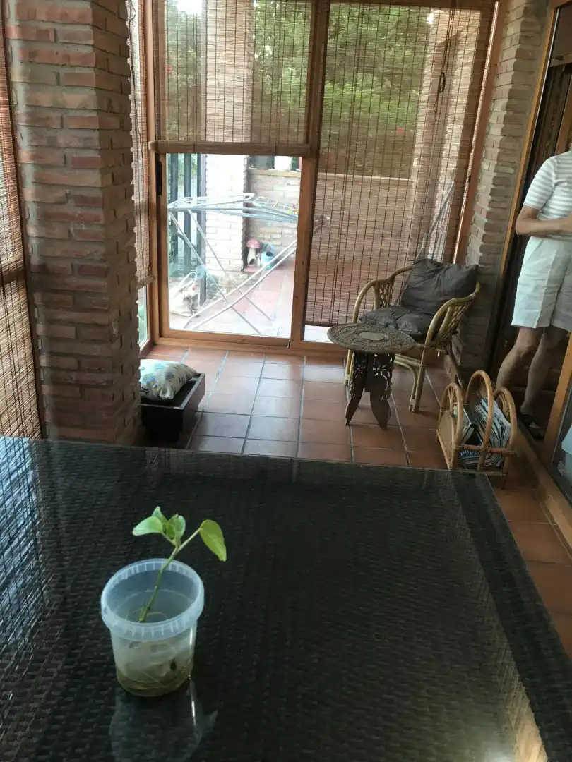 Terraza de Finca rústica de alquiler en Navarrete con Calefacción, Jardín privado y Parquet