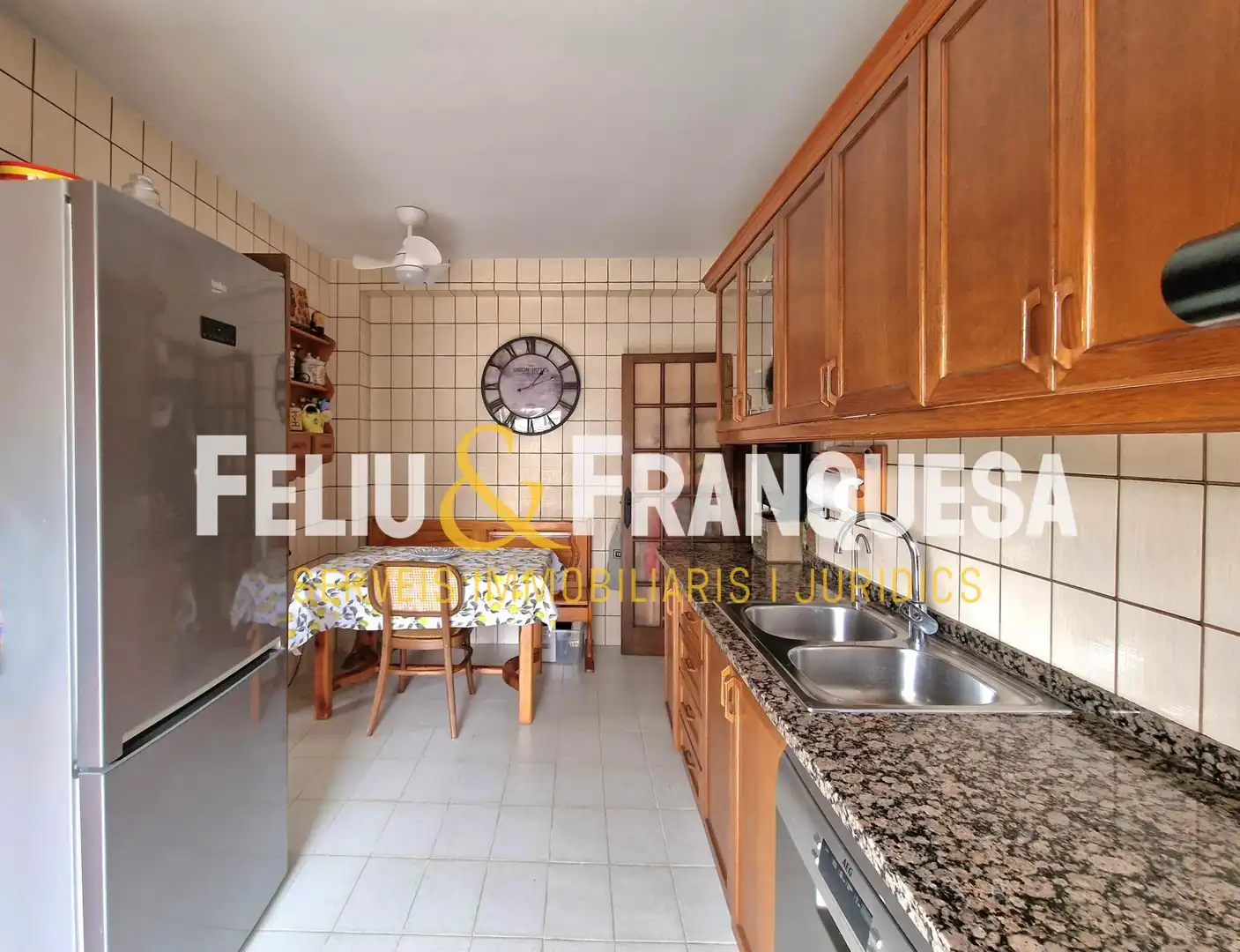 Kitchen of Houses for sale in Sant Cugat del Vallès  with Heating, Private garden and Terrace