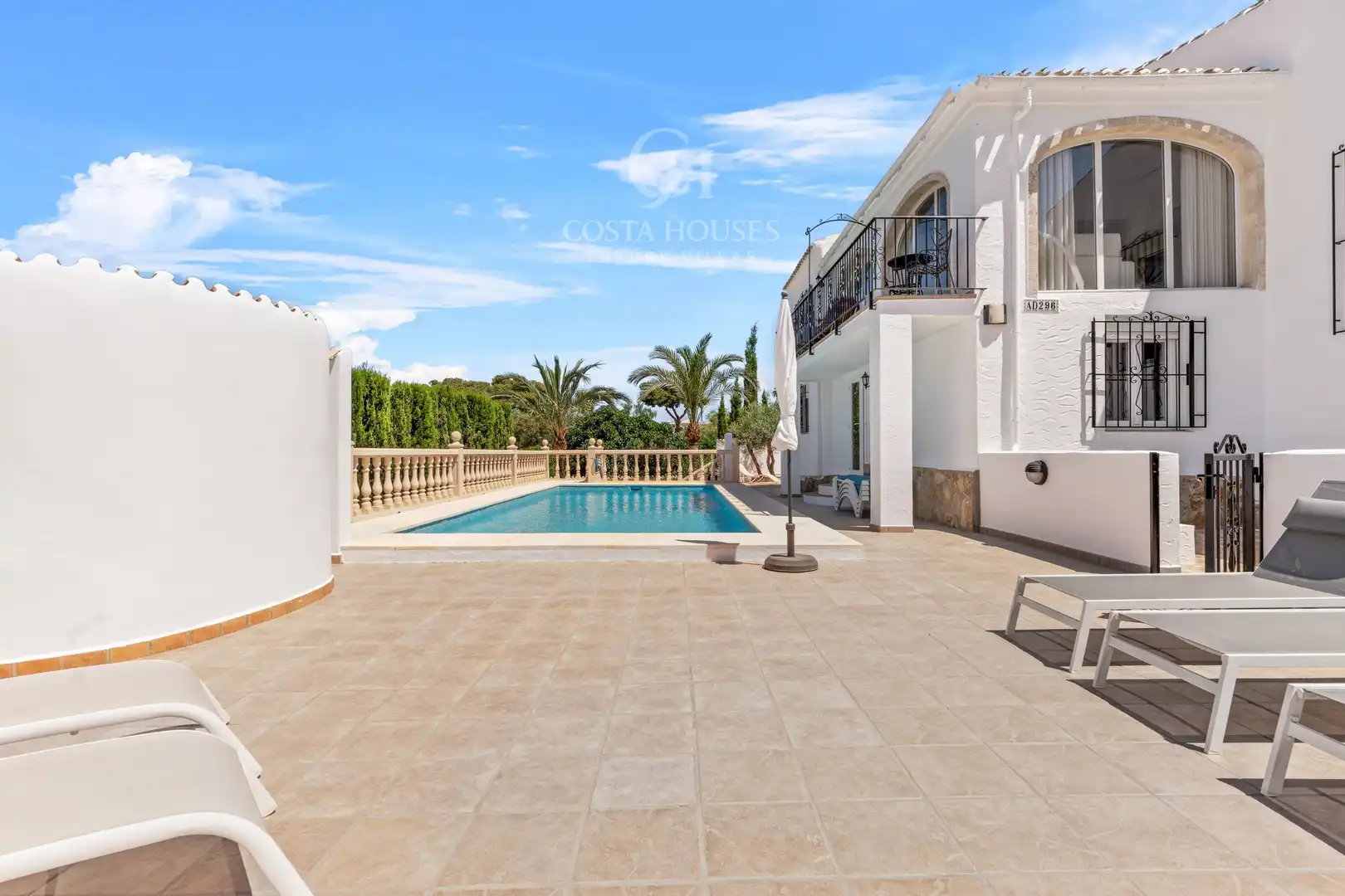 Vista exterior de Casa o chalet en venta en Jávea / Xàbia con Aire acondicionado, Calefacción y Jardín privado