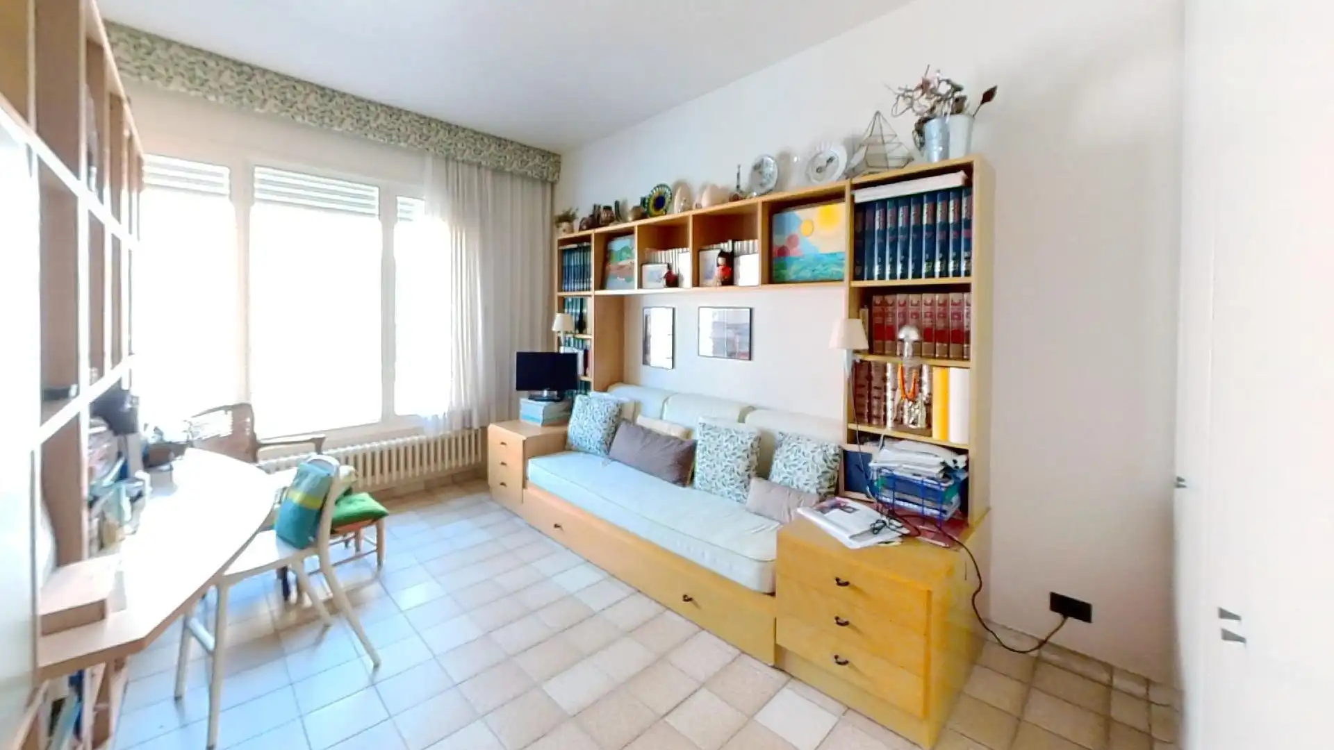 Sala d'estar de Casa adosada en venda en Les Franqueses del Vallès amb Calefacció, Jardí privat i Terrassa