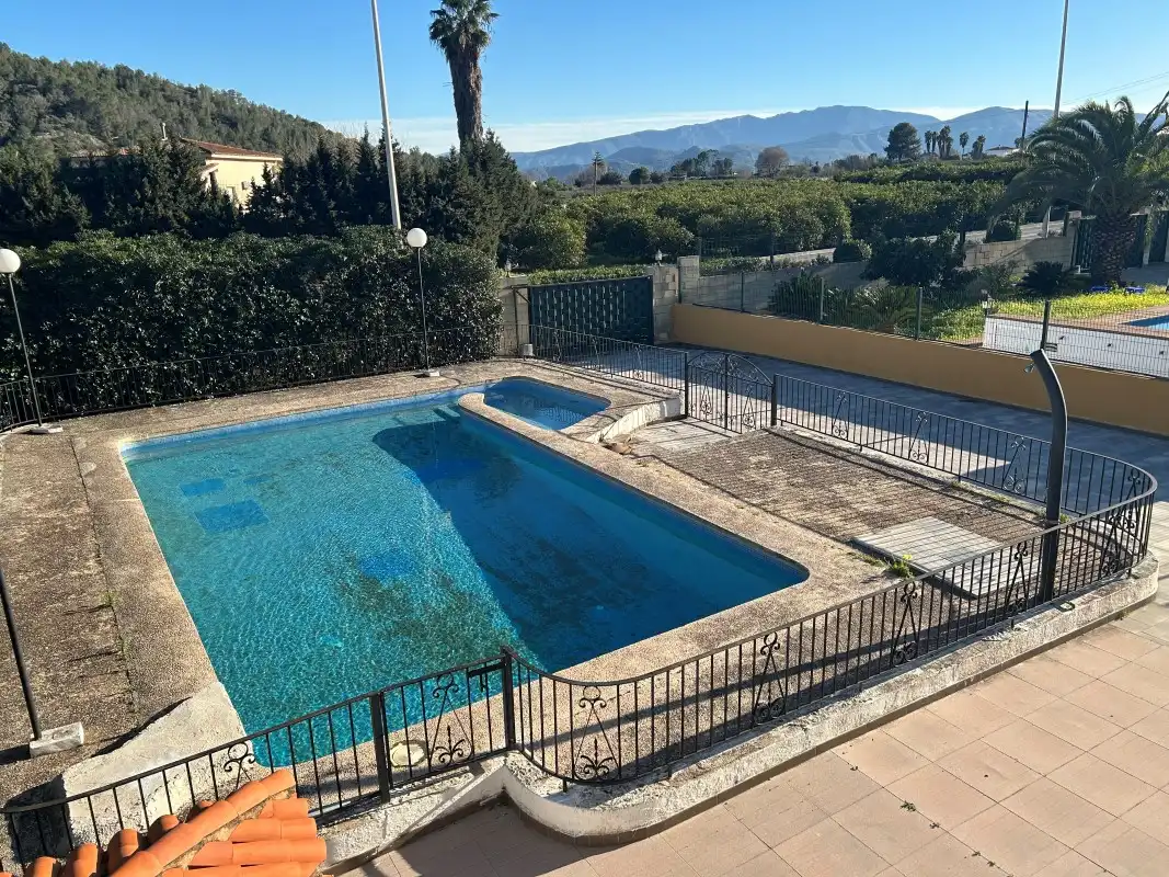 Piscina de Casa o xalet en venda en Gandia amb Aire condicionat, Jardí privat i Terrassa