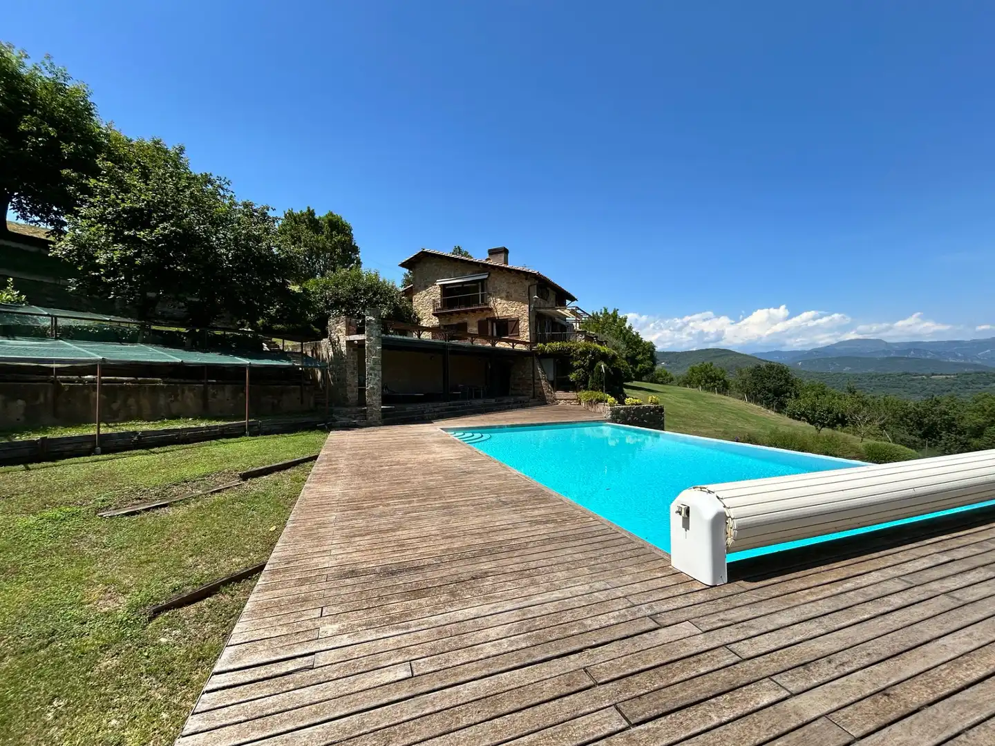Jardín de Casa o chalet en venta en Sant Joan Les Fonts con Aire acondicionado, Calefacción y Parquet