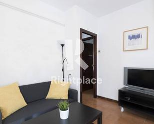 Sala d'estar de Apartament de lloguer en  Barcelona Capital amb Balcó