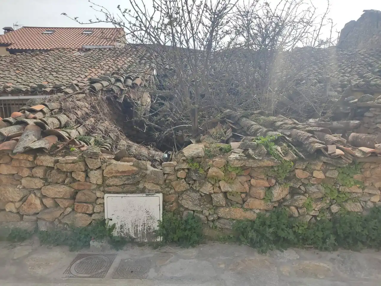 Vista exterior de Casa o chalet en venta en Piñuécar-Gandullas con Jardín privado