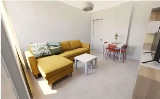 Living room of Flat for rent in Granada  with Heating and Furnished