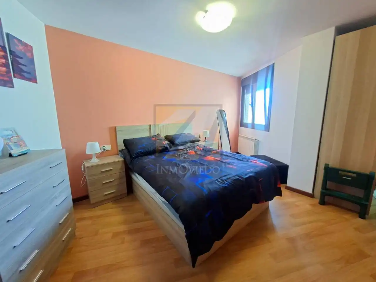 Bedroom of Flat for sale in Gijón   with Heating, Storage room and Furnished