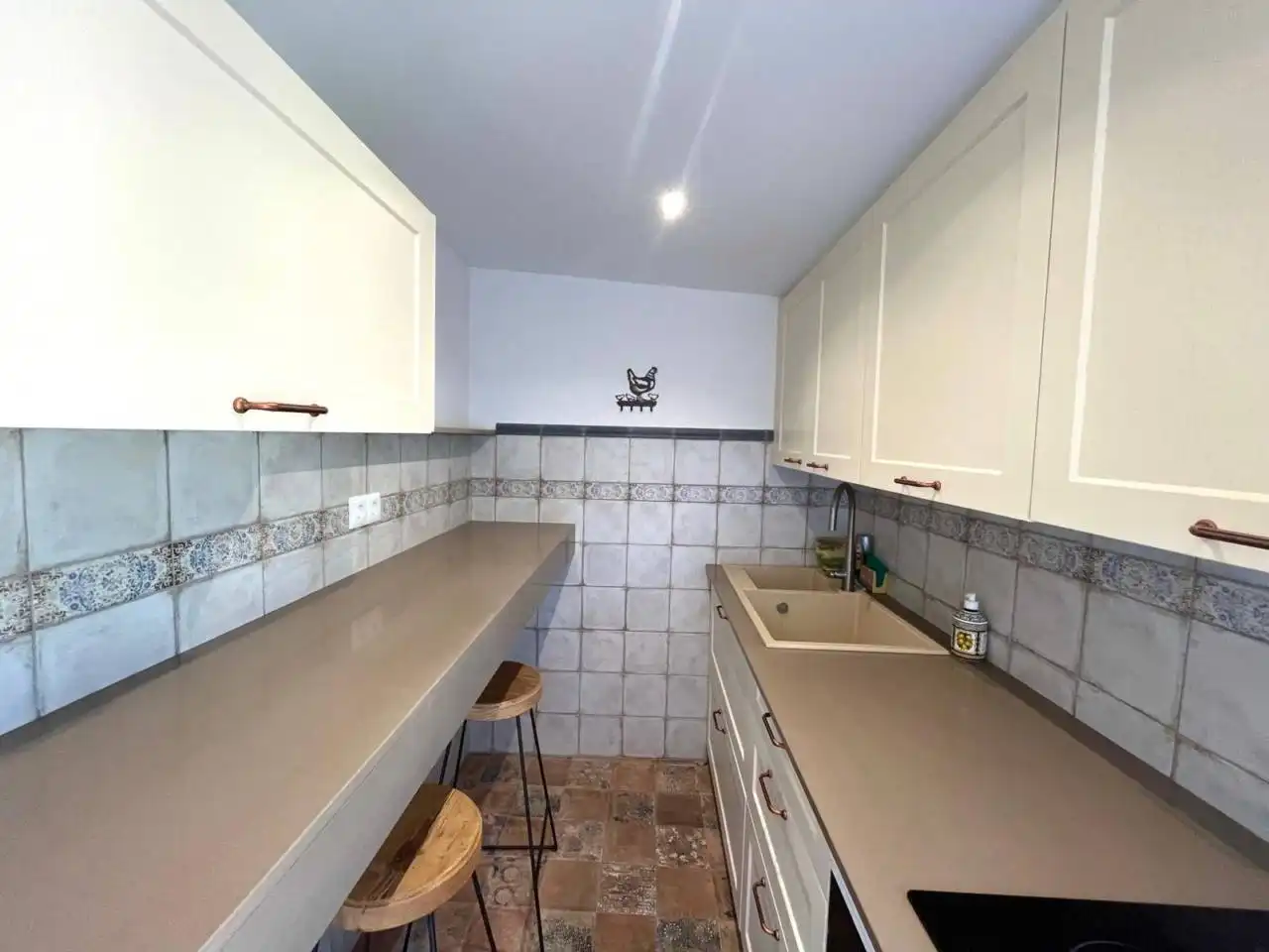 Kitchen of Flat for sale in Girona  with Air Conditioner, Heating and Terrace