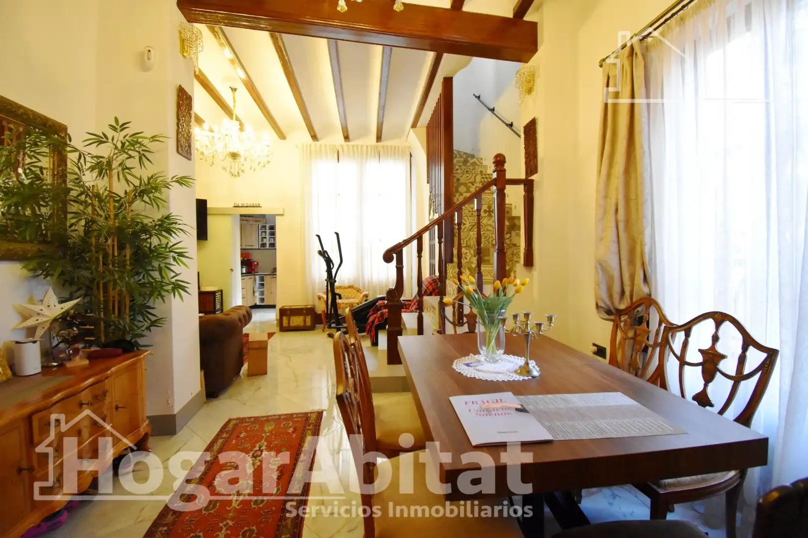 Sala d'estar de Casa o xalet en venda en Beniarjó amb Aire condicionat, Calefacció i Terrassa