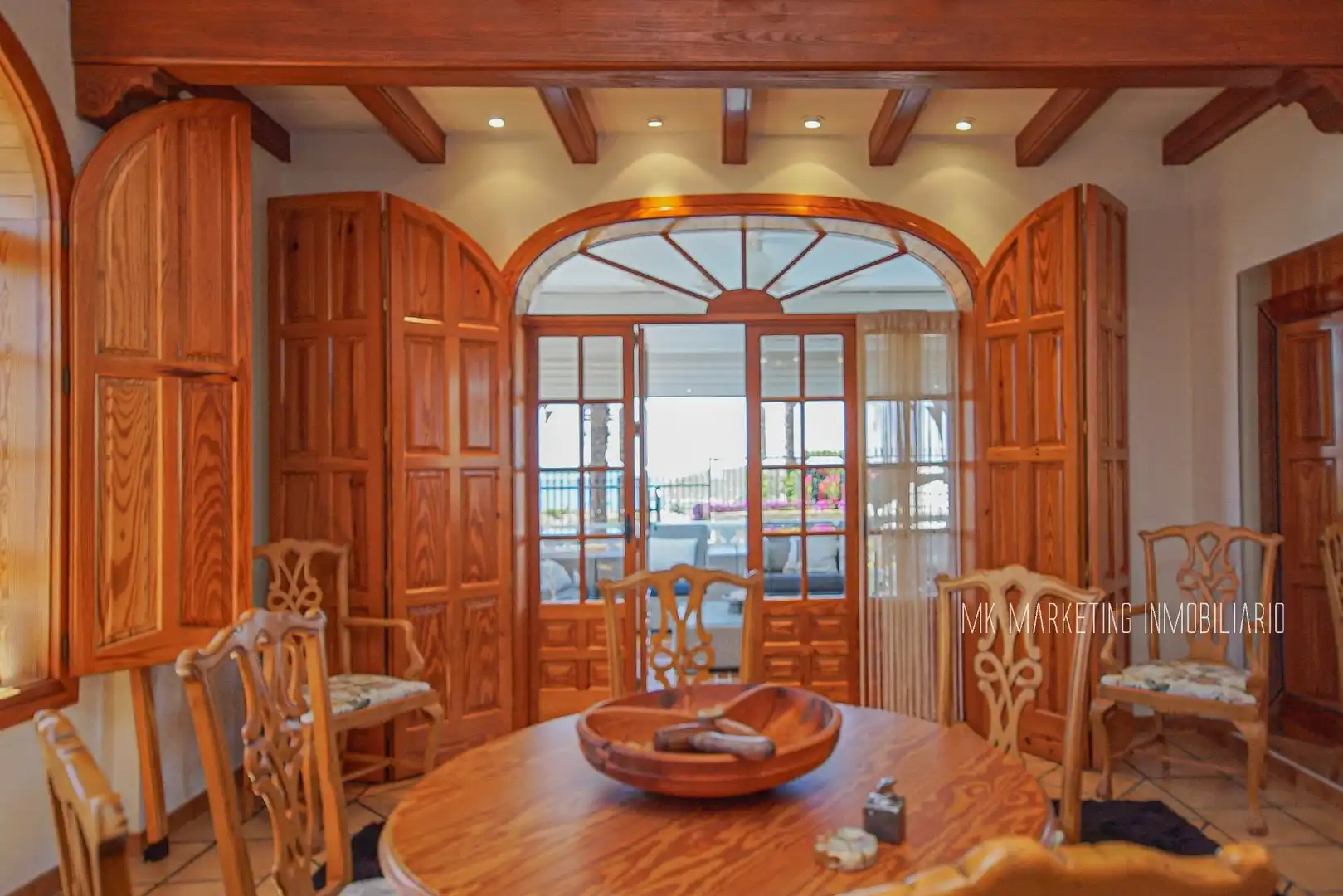 Comedor de Casa o chalet en venta en Mazarrón con Calefacción, Jardín privado y Terraza