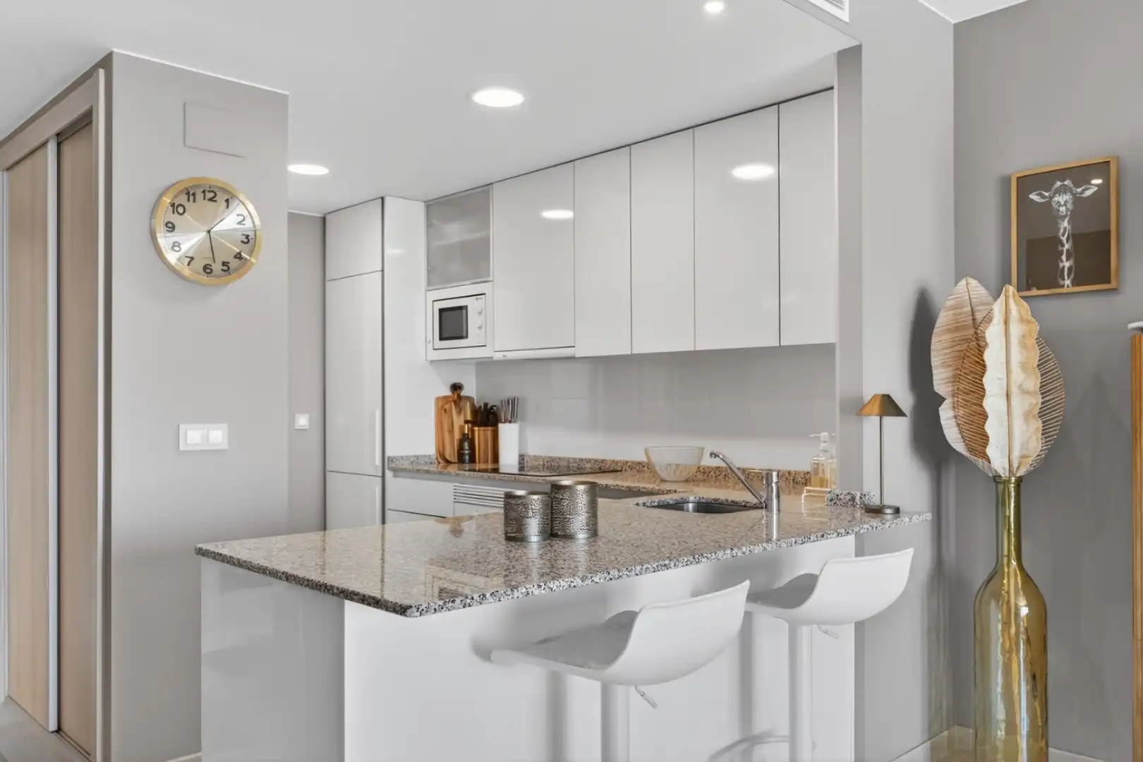 Cocina de Ático en venta en Orihuela con Aire acondicionado, Calefacción y Jardín privado