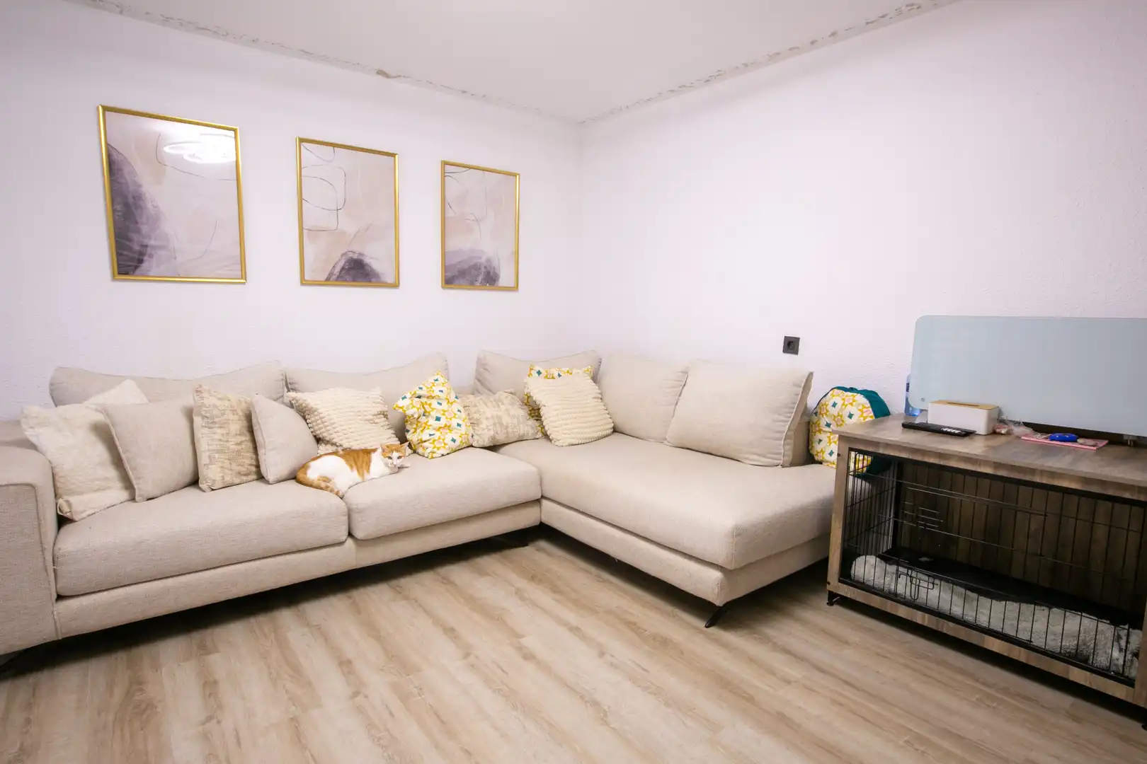 Living room of Houses for sale in Mendigorria  with Terrace, Furnished and Balcony