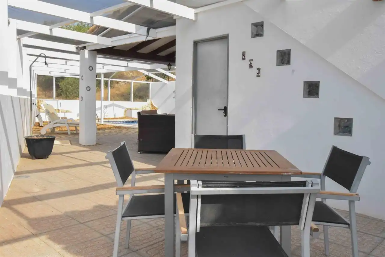 Terraza de Casa o chalet en venta en Huércal-Overa con Aire acondicionado, Piscina y Amueblado