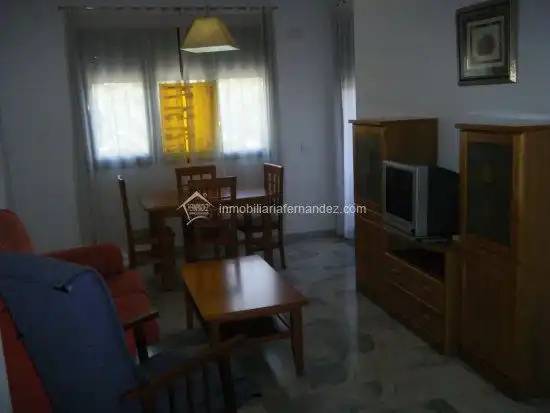 Sala de estar de Apartamento de alquiler en Cáceres con Calefacción, Terraza y Amueblado