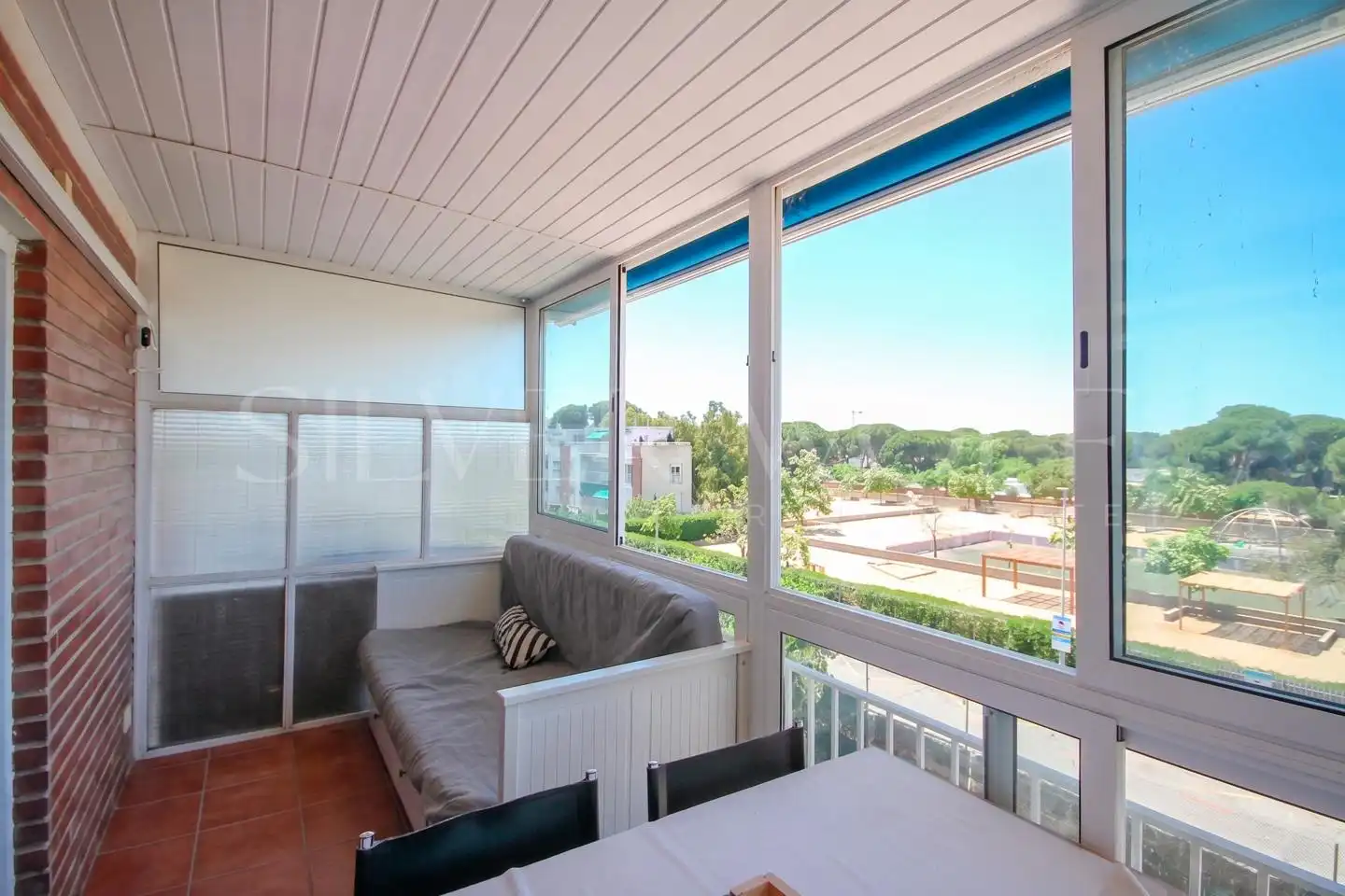 Balcony of Flat for sale in Gavà  with Air Conditioner, Heating and Parquet flooring