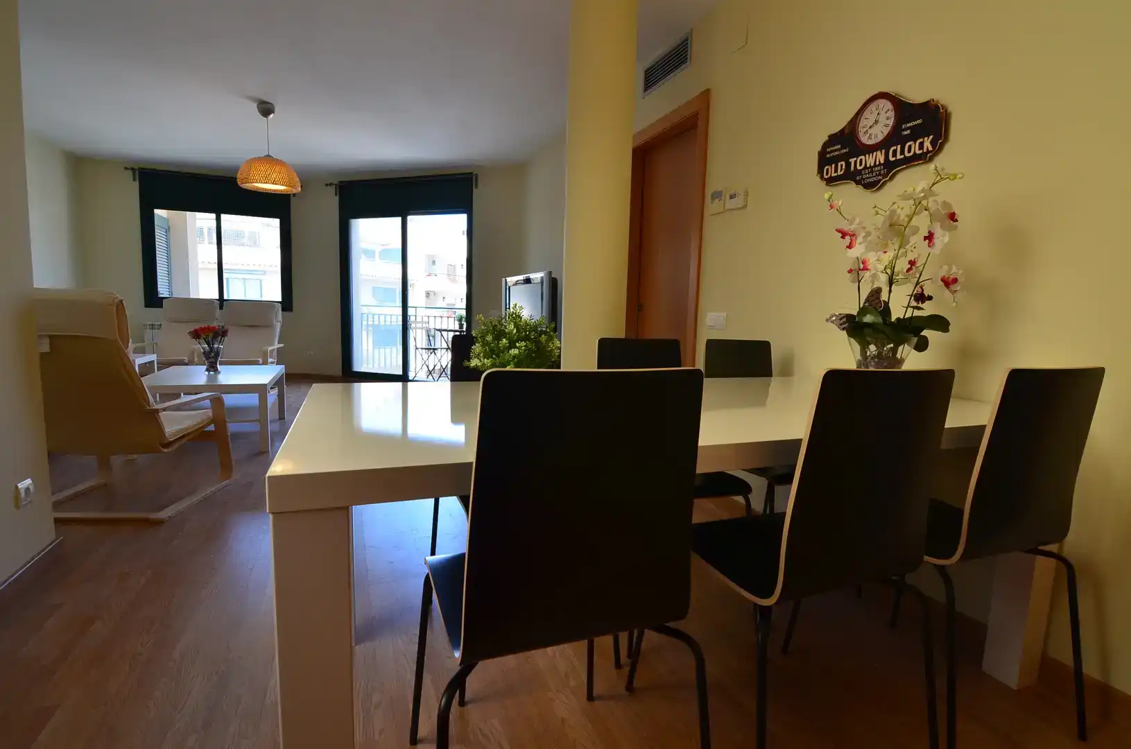 Esszimmer von Wohnung zur Miete in Cambrils mit Klimaanlage und Balkon