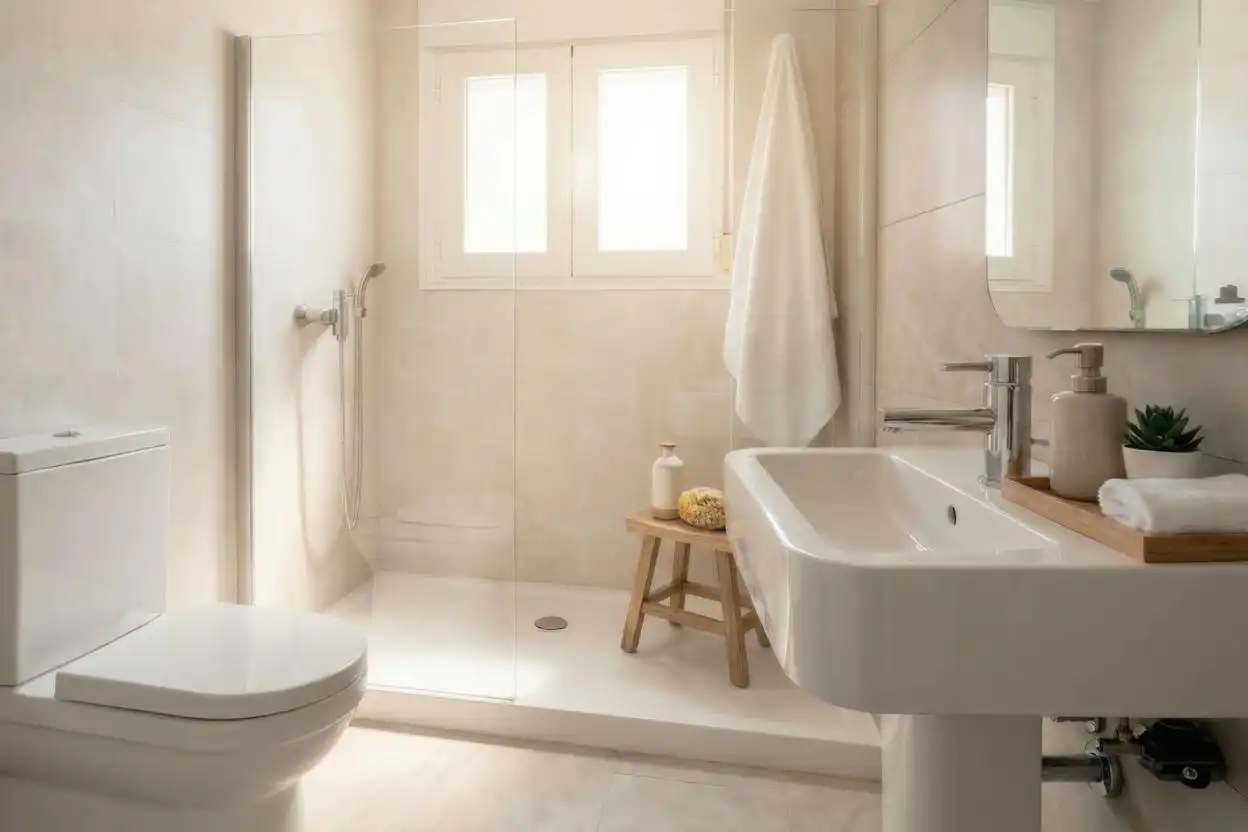 Baño de Casa o chalet en venta en Vícar con Terraza y Piscina comunitaria