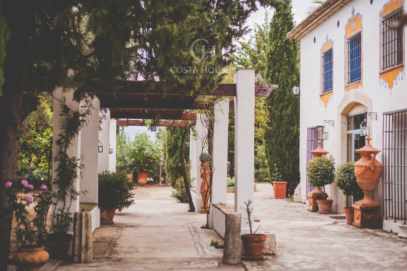 Exterior view of Houses for sale in L'Olleria  with Private garden, Terrace and Swimming Pool