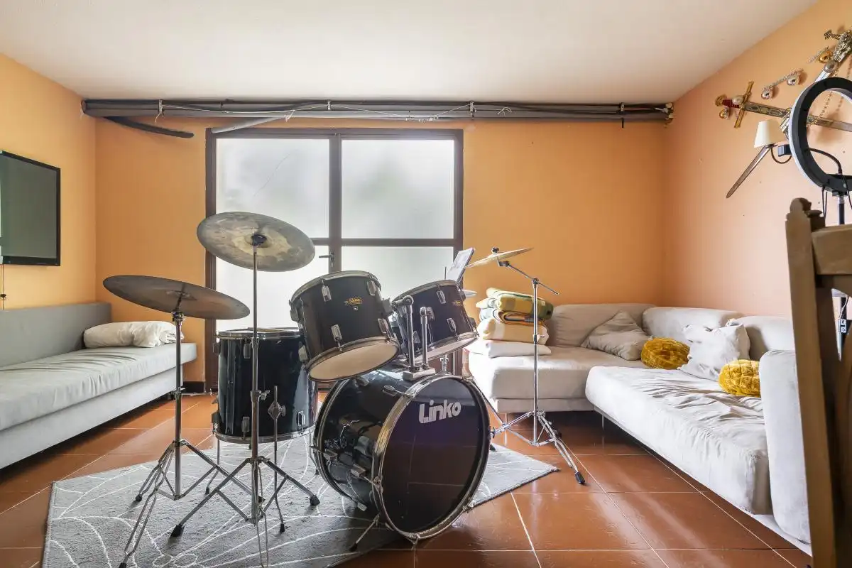 Sala de estar de Casa o chalet en venta en Boadilla del Monte con Aire acondicionado, Calefacción y Jardín privado