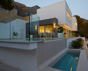 Terrassa de Finca rústica en venda en Altea amb Piscina