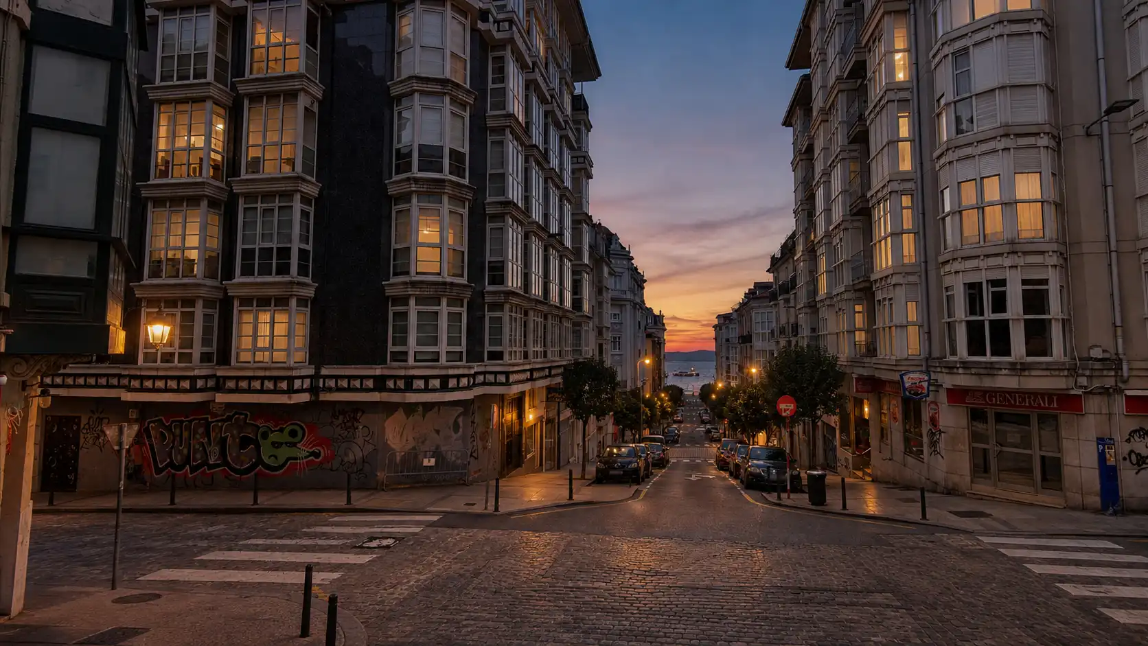 Vista exterior de Pis de lloguer en Santander amb Moblat i Forn