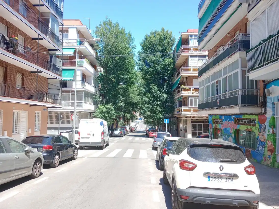 Exterior view of Flat for sale in Madrid  with Air Conditioner, Heating and Terrace