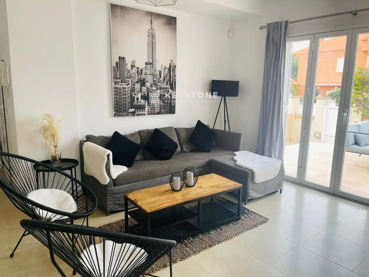 Sala d'estar de Casa o xalet de lloguer en Llucmajor amb Aire condicionat, Calefacció i Terrassa