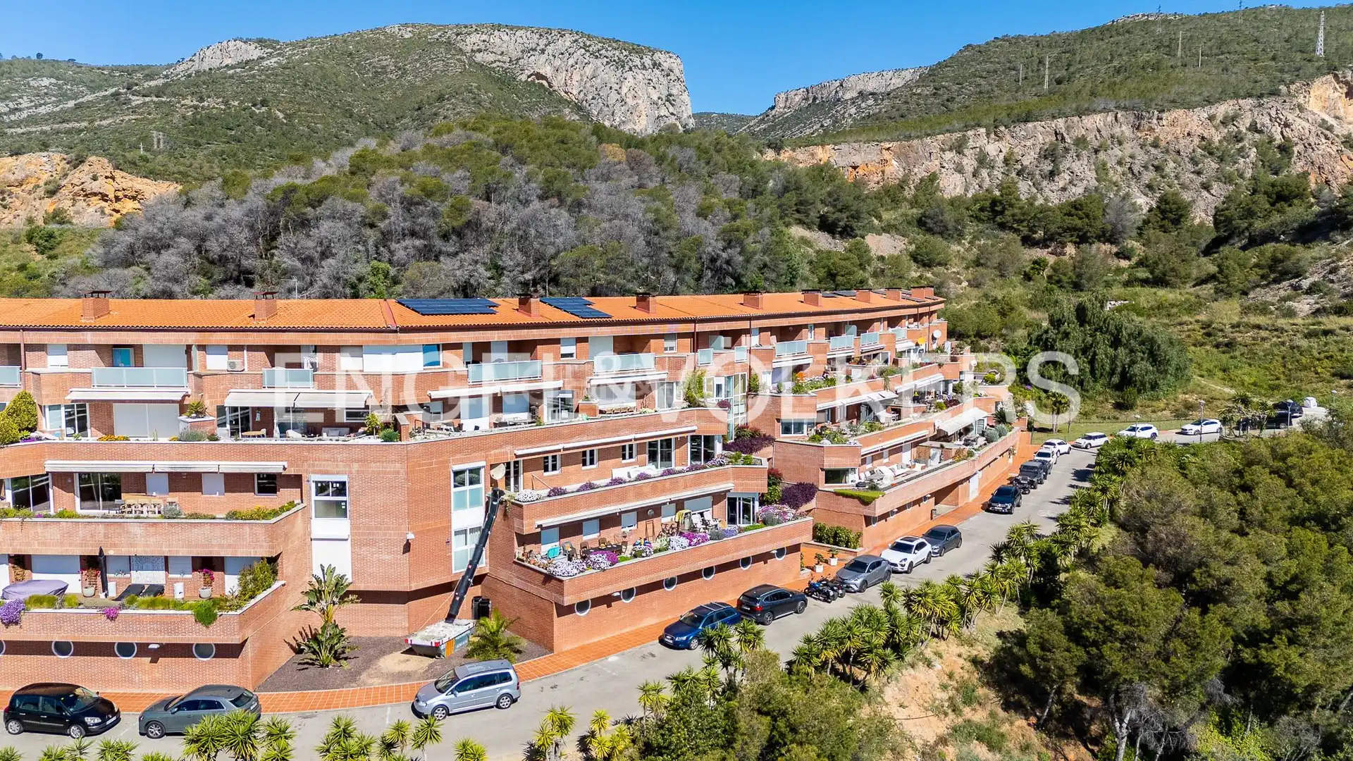 Vista exterior de Dúplex en venda en Sitges amb Aire condicionat, Calefacció i Traster