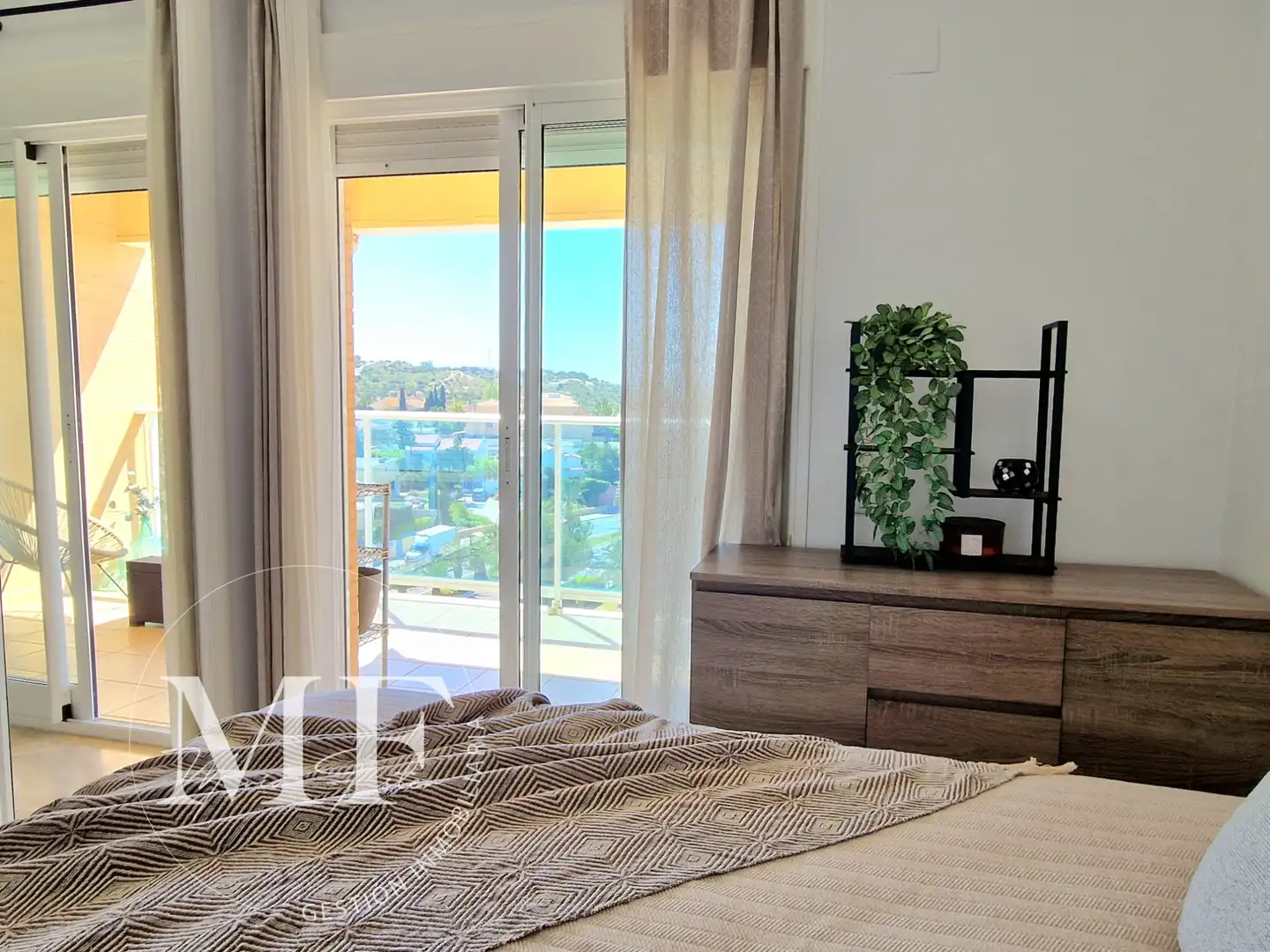 Schlafzimmer von Wohnung zum Verkauf in Alicante / Alacant mit Klimaanlage, Heizung und Terrasse