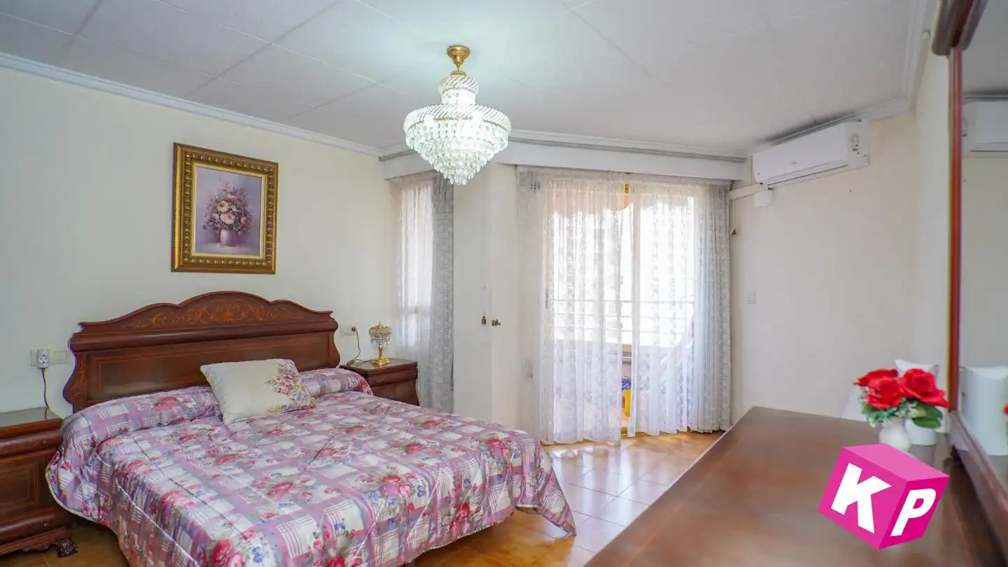 Bedroom of Flat for sale in Santa Pola  with Air Conditioner, Terrace and Swimming Pool