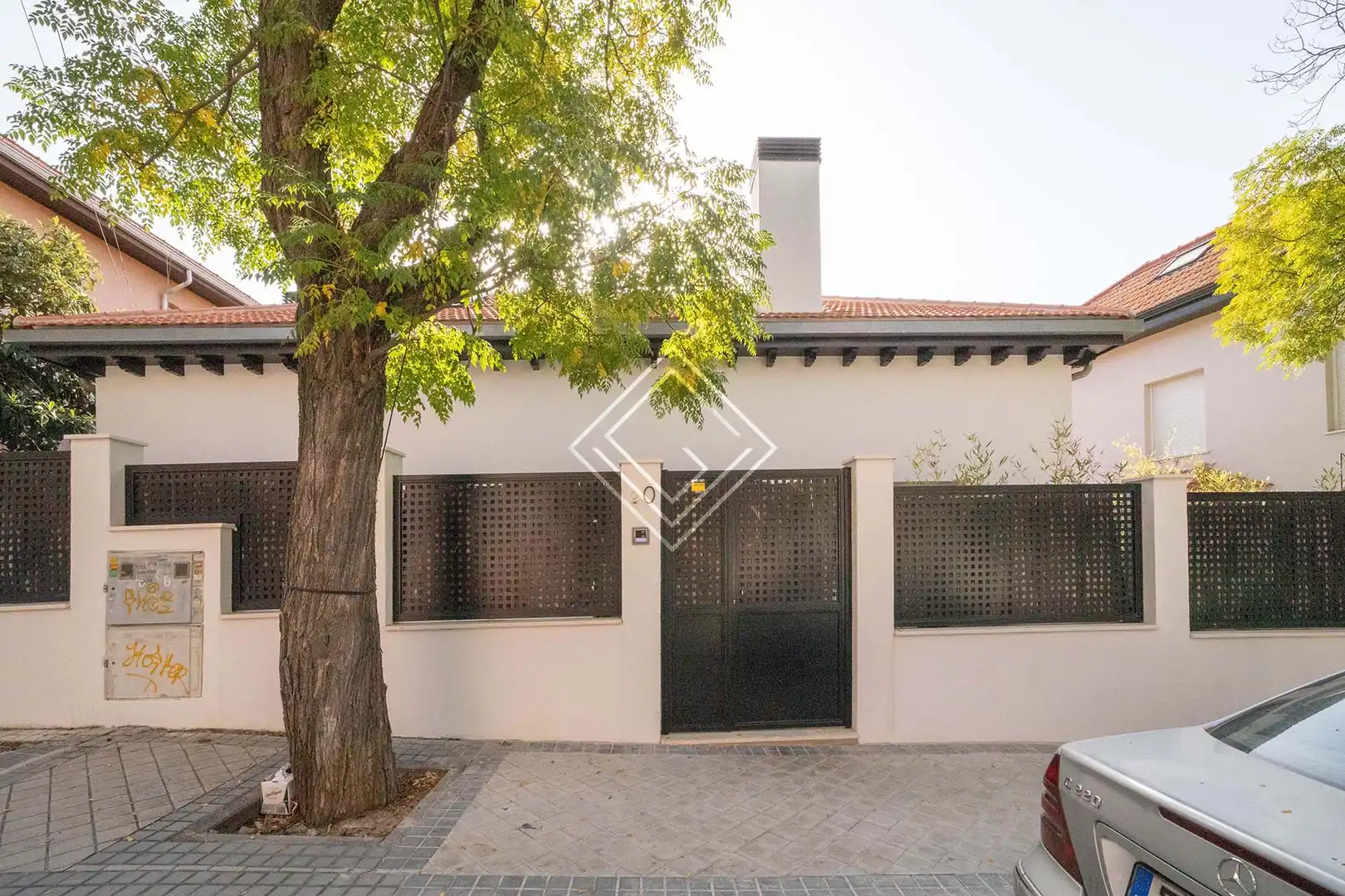 Vista exterior de Casa o chalet en venta en Madrid