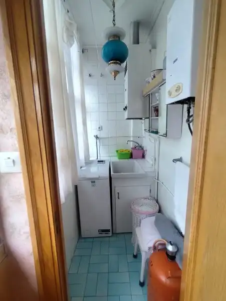 Kitchen of Flat for sale in Muros de Nalón  with Furnished