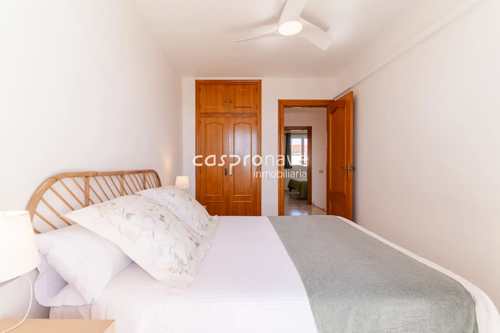 Dormitori de Casa adosada en venda en Almazora / Almassora amb Aire condicionat, Jardí privat i Terrassa