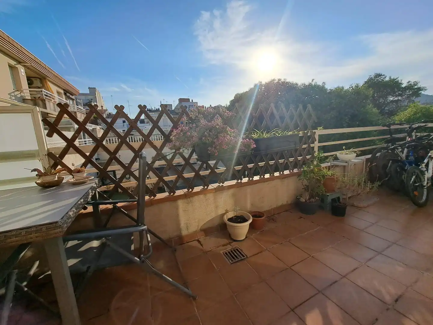 Terrasse von Wohnung zum Verkauf in Pineda de Mar mit Heizung und Terrasse