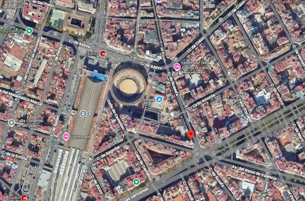 Vista exterior de Ático en venta en Valencia con Aire acondicionado, Calefacción y Parquet
