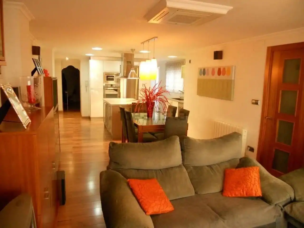 Sala de estar de Piso en venta en Xirivella con Aire acondicionado, Calefacción y Parquet
