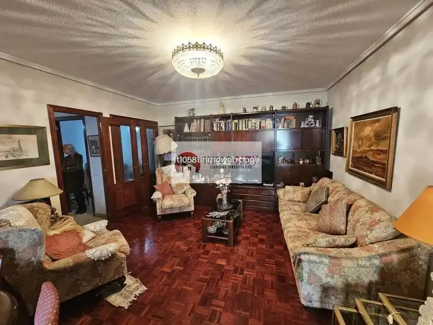 Sala de estar de Piso en venta en Valencia con Aire acondicionado, Calefacción y Parquet