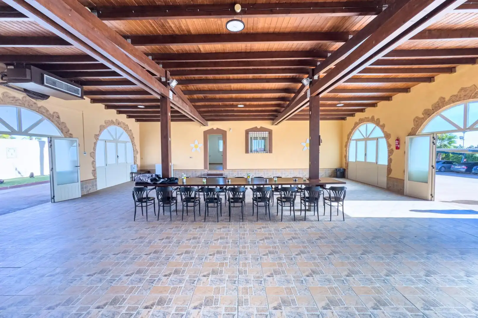 Terrace of Country homes for sale in Fuente Álamo de Murcia  with Air Conditioner, Private garden and Storage room